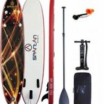 Spartan SUP deszka - SP-300 Brown/Red fotó