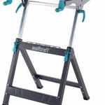 Wolfcraft 6871000 Befogó- és gépasztal MASTER 750 ERGO 13.2 kg Fekete, Ezüst fotó