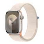 Apple Watch Series 9 GPS 41 mm csillagfény alumíniumtok - csillagfény sportpánt fotó