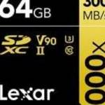 Lexar Professional 2000x 64 GB SDHC UHS-II Class 10 memóriakártya fotó