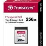 Transcend CFexpress 820 memóriakártya 256 GB NAND fotó