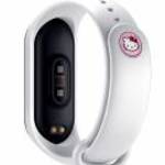 Xiaomi Mi Band 3 / Mi Band 4 / Mi Band 5 / Mi Band 6 okoskarkötő HelloKitty pótszíj Hello Kitty logó fotó