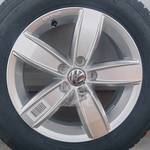 Gyári, Új, VW Polo 2G 15”/Corvara/ alufelni 5x100 új Téli gumi fotó