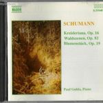 Schumann: Kreisleriana / Waldszenen / Blumenstück (1990) CD zongora: Paul Gulda NAXOS kiadás fotó