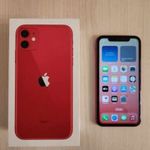 Apple iPhone 11 128GB Független Red Garis 97% Aksi! fotó