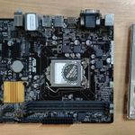 Asus H110M-R LGA 1151 6. 7. Gen. alaplap. Használt. fotó