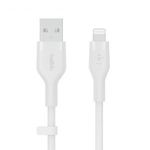 Belkin BOOST CHARGE Flex USB-A - Lightning kábel 1m fehér (CAA008bt1MWH) (CAA008bt1MWH) fotó