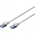 RJ45 Hálózati csatlakozókábel, CAT 5e SF/UTP [1x RJ45 dugó - 1x RJ45 dugó] 3 m, szürke UL minősít... fotó