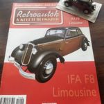 Retroautók a keleti blokkból c. magazin autó modellel - 48. sz., IFA F8 Limousine fotó