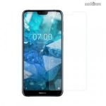 NOKIA 7.1, Üvegfólia, 0, 3mm vékony, 9H, Sík részre fotó