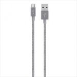 Belkin MIXIT Metallic Micro-USB - USB adat/töltőkábel 1.2m szürke (F2CU021bt04-GRY) (F2CU021bt04... fotó