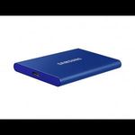 Samsung T7 külső SSD kék 2000GB USB 3.2 (MU-PC2T0H/WW) (MU-PC2T0H/WW) fotó