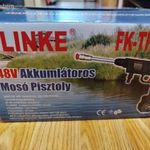 48V-os Flinke akkus magasnyomású mosó eladó!!! fotó