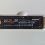 Samsung 970 EVO Plus NVMe M.2 500 GB SSD - MZ-V7S500 - használt fotó