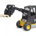 Bruder JCB Teletruk raklappal (02512) fotó