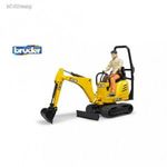 Bruder Bworld - JCB Micro excavator 8010 CTS építőipari munkással (62002) fotó