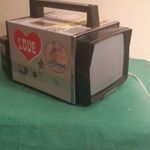 Régi Orosz mini tv fotó