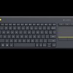 Logitech K400 Plus Wireless Touch Keyboard Black US 920-007145 Periféria Billentyűzet fotó