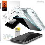 Spigen Glass tR EZ Fit HD Privacy 1 Pack for iPhone 15 Plus AGL07119 fotó