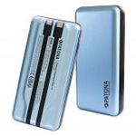 PATONA Premium Powerbank Stark 1.0 PD65W 20000mAh 2 integrált töltőkábellel USB-C Lightning fotó