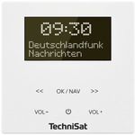 TechniSat DIGITRADIO UP 55, weiß Dugalj rádió DAB+, URH Bluetooth? Hangfallal, Ébresztő funk... fotó