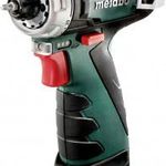 Akkus fúrócsavarozó 12 V 2x 2 Ah Lítiumion, Metabo POWERMAXX BS BASIC 600984500 fotó