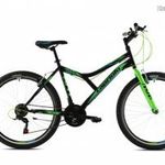 Capriolo Diavolo 600 26" férfi MTB kerékpár 17" Fekete-Zöld-Kék 2020 fotó