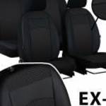 Üléshuzat Honda JAZZ II egyedi (5 ülés) Royal Eco bőr és textil kombináció EX1 színben fotó