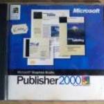 Microsoft - Publisher 2000 (1999) jogtiszta CD (product key és ID van hozzá) szép karcmentes fotó