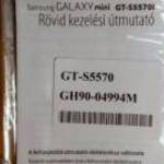 Samsung Galaxy Mini GT-S5570I (2012) Rövid Kezelési Útmutató Új (Magyar nyelvű) 32 oldalas fotó