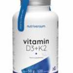 Nutriversum Vitamin D3 + K2 120 kapszula fotó