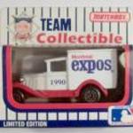 Matchbox MLB-90-20 (MB38) Limited Edition (1990) Bontatlan (Montreal Expos) Baseball fotó