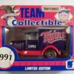 Matchbox MLB-91-9 (MB38) Limited Edition (1991) Bontatlan (Minnesota Twins) Baseball fotó