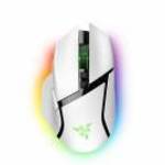 Razer Basilisk V3 Pro, 30 000 DPI, RGB világítás, RF (2, 4 Ghz) & Bluetooth, Optikai, Gaming, Fehér, fotó