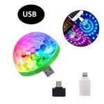 Mini RGB disco gömb USB csatlakozóval fotó