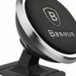 Baseus 360 Magnetic Mount Holder Black fotó