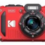 Kodak Pixpro WPZ2 Red Waterproof + 2db akku 16GB microSD Card fotó