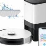 TP-Link Tapo RV30 Plus LiDAR Navigation Robot Vacuum & Mop + Smart Auto-Empty Dock fotó