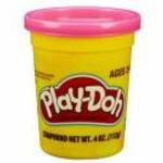 Hasbro - Play-Doh: Tégelyes gyurma 112 gr, 6 féle színben (kék, sárga, rózsaszín, kék, lila, zöld) ( fotó