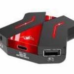 Spirit of Gamer SOG-CONV2 3 x USB, USB-C, 3.5 mm Jack Nintendo, PS4, PS3, Xbox One Fekete-Piros egér fotó