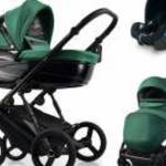 Bexa Glamour multifunkciós babakocsi 3in1 - GL10 Green + K2 Kite fotó