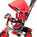 Gyerek háromkerekű bicikli Baby Mix Lux Trike piros fotó