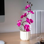 Műnövény dekoráció - orchidea - 11 x 35 cm - 3 féle fotó