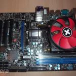 MSI 770T-C45 AM-2 AM-3 DDR-II MS-7551 PCI-E + AM3 PROCI X2 215+ HŰTŐ fotó