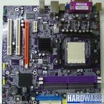 ECS RS485M-M AMD AM-2 SATA-RAID PCI-E DDR-II fotó