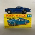 Matchbox ISO GRIFO .VÉKONY KERÉK ! Nyitható ajtókkal jó rugózással, szép!+ REPRÓ doboz. Hibátlan. fotó