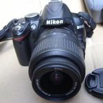 Nikon d3000 Digitális fényképező + tartozékok 4243 expo fotó