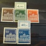 Nyugat-Berlin postatiszta** sor 1964 MI286-90 kat.ár 7, 50 euro fotó