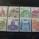 Nyugat-Berlin postatiszta** sor 1982 kat.ár 11 euro MI 673-77 fotó