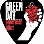 GREEN DAY - AMERICAN IDIOT. pengető nyaklánc fotó